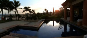 The pool in Cabo